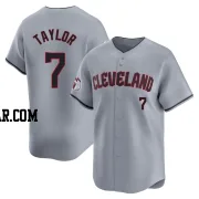 Jake Taylor Men's Cleveland Guardians Gray Limited Road Jersey