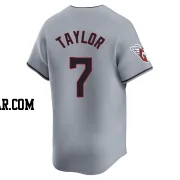 Jake Taylor Men's Cleveland Guardians Gray Limited Road Jersey