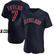 Jake Taylor Men's Cleveland Guardians Navy Authentic Alternate Jersey