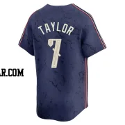 Jake Taylor Men's Cleveland Guardians Navy Limited 2024 City Connect Jersey