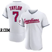 Jake Taylor Men's Cleveland Guardians White Authentic Home Jersey