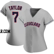 Jake Taylor Women's Cleveland Guardians Gray Authentic Road Jersey