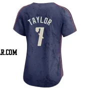 Jake Taylor Women's Cleveland Guardians Navy Limited 2024 City Connect Jersey