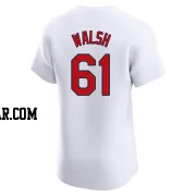 Jake Walsh Men's St. Louis Cardinals White Elite Home Jersey