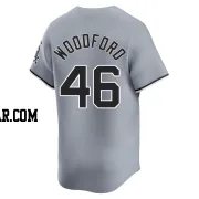 Jake Woodford Men's Chicago White Sox Gray Limited Road Jersey