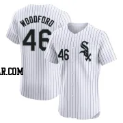 Jake Woodford Men's Chicago White Sox White Elite Home Jersey