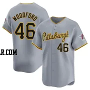 Jake Woodford Men's Pittsburgh Pirates Gray Limited Away Jersey