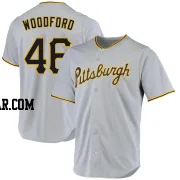 Jake Woodford Men's Pittsburgh Pirates Gray Replica Road Jersey