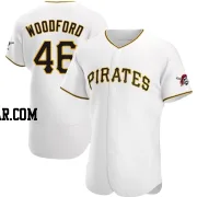 Jake Woodford Men's Pittsburgh Pirates White Authentic Home Jersey