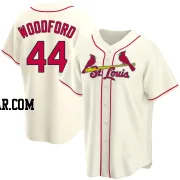 Jake Woodford Men's St. Louis Cardinals Cream Replica Alternate Jersey