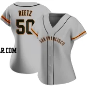 Jakson Reetz Women's San Francisco Giants Gray Authentic Road Jersey