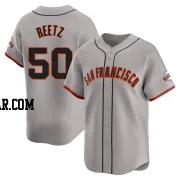 Jakson Reetz Youth San Francisco Giants Gray Limited Away Jersey