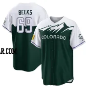 Jalen Beeks Men's Colorado Rockies Green Replica 2022 City Connect Jersey