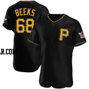 Jalen Beeks Men's Pittsburgh Pirates Black Authentic Alternate Jersey