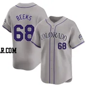 Jalen Beeks Youth Colorado Rockies Gray Limited Road Jersey