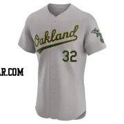 James Kaprielian Men's Oakland Athletics Gray Elite Road Jersey