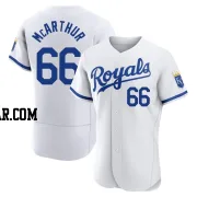 James McArthur Men's Kansas City Royals White Authentic 2022 Home Jersey