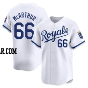 James McArthur Men's Kansas City Royals White Limited Home Jersey