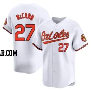 James McCann Men's Baltimore Orioles White Limited Home Jersey