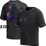 James Naile Men's St. Louis Cardinals Black Holographic Replica Alternate Jersey