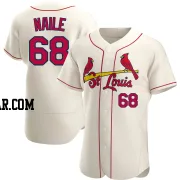 James Naile Men's St. Louis Cardinals Cream Authentic Alternate Jersey