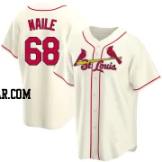 James Naile Men's St. Louis Cardinals Cream Replica Alternate Jersey