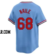 James Naile Men's St. Louis Cardinals Light Blue Limited Cooperstown Collection Jersey