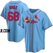 James Naile Men's St. Louis Cardinals Light Blue Replica Alternate Jersey