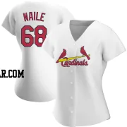 James Naile Women's St. Louis Cardinals White Replica Home Jersey