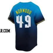 James Norwood Men's Philadelphia Phillies Blue Limited 2024 City Connect Jersey