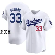 James Outman Men's Los Angeles Dodgers White Limited 2024 World Tour Seoul Series Home Jersey