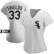 James Shields Women's Chicago White Sox White Authentic Home Jersey