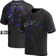 James Shields Youth Chicago White Sox Black Holographic Replica Alternate Jersey