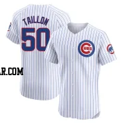 Jameson Taillon Men's Chicago Cubs White Elite Home Jersey