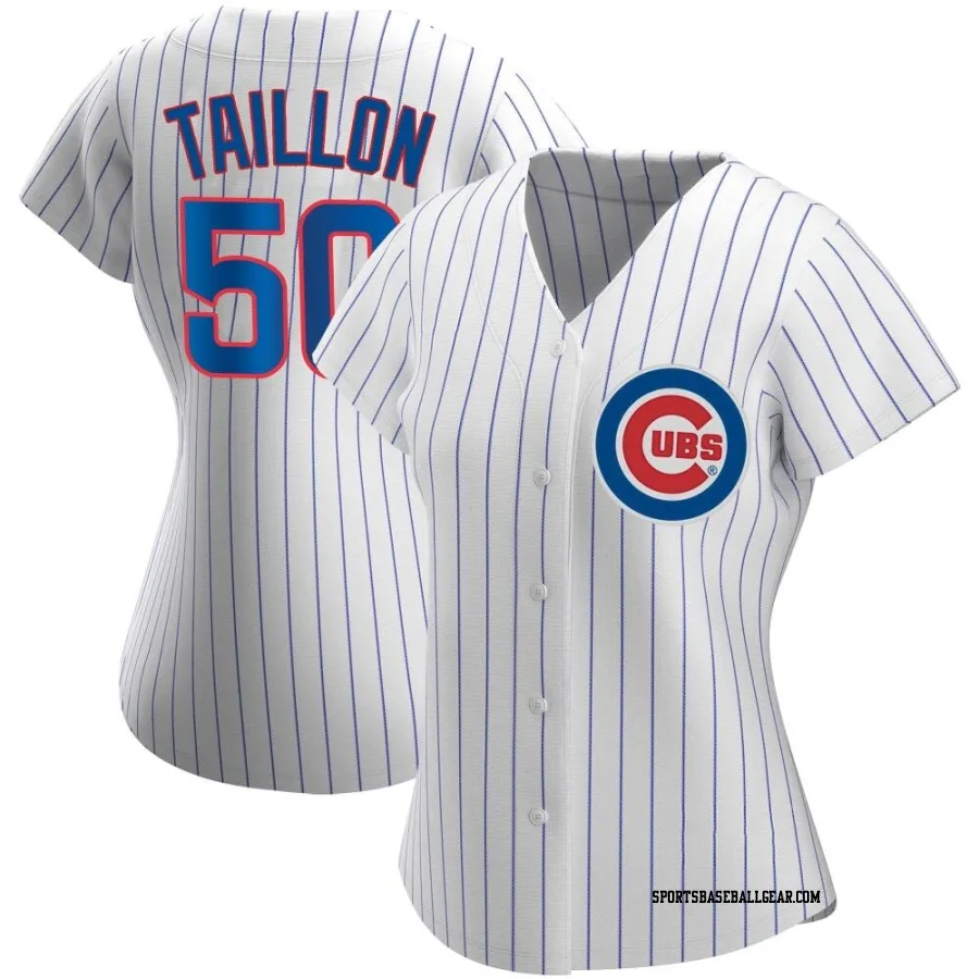 Jameson Taillon Women's Chicago Cubs White Authentic Home Jersey