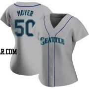 Jamie Moyer Women's Seattle Mariners Gray Replica Road Jersey