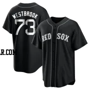 Jamie Westbrook Men's Boston Red Sox Black/White Replica Jersey