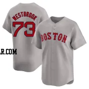 Jamie Westbrook Men's Boston Red Sox Gray Limited Away Jersey