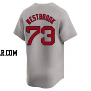 Jamie Westbrook Men's Boston Red Sox Gray Limited Away Jersey