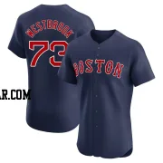 Jamie Westbrook Men's Boston Red Sox Navy Elite Alternate Jersey