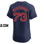 Jamie Westbrook Men's Boston Red Sox Navy Elite Alternate Jersey