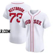 Jamie Westbrook Men's Boston Red Sox White Elite Home Jersey