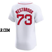 Jamie Westbrook Men's Boston Red Sox White Elite Home Jersey