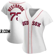 Jamie Westbrook Women's Boston Red Sox White Authentic Home Jersey