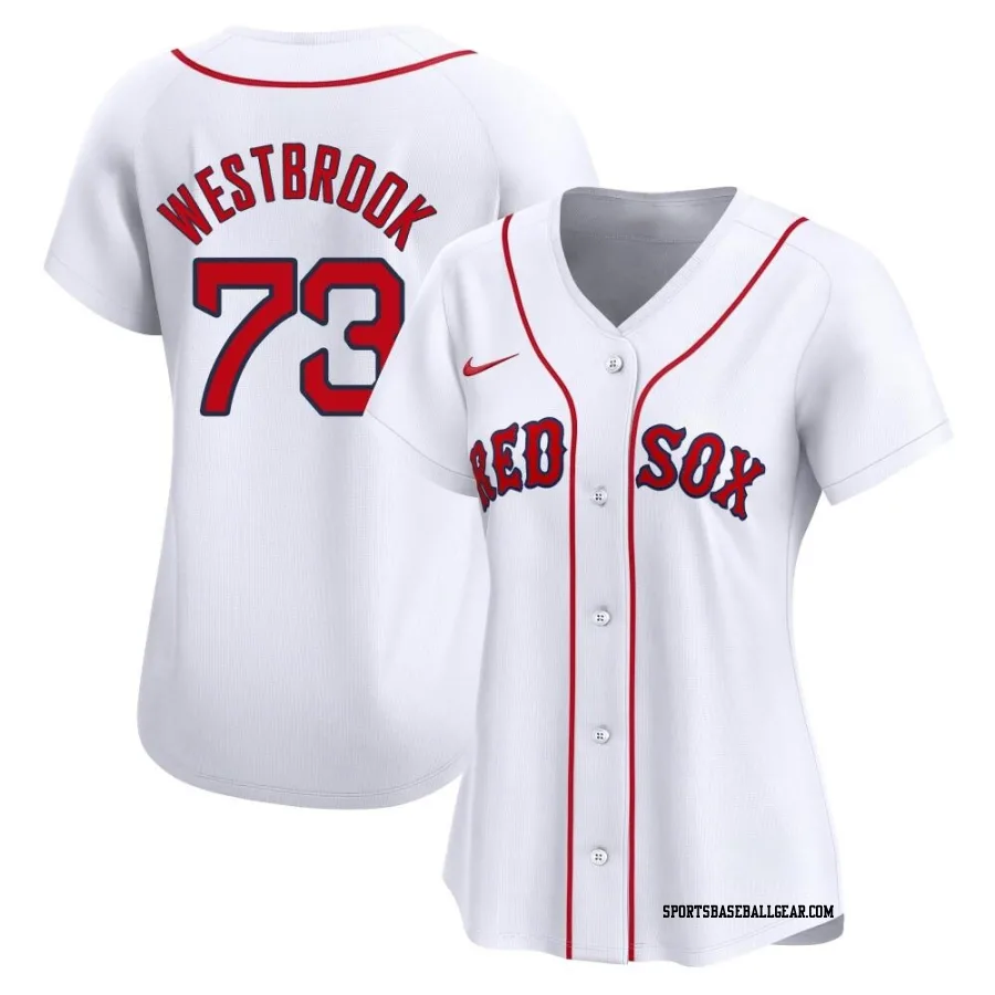 Jamie Westbrook Women's Boston Red Sox White Limited Home Jersey