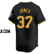 Jared Jones Men's Pittsburgh Pirates Black Limited Alternate Jersey