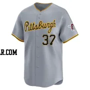 Jared Jones Youth Pittsburgh Pirates Gray Limited Away Jersey