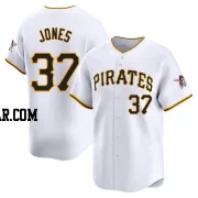 Jared Jones Youth Pittsburgh Pirates White Limited Home Jersey