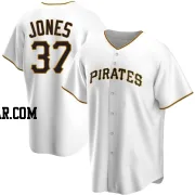 Jared Jones Youth Pittsburgh Pirates White Replica Home Jersey