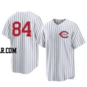 Jared Solomon Men's Cincinnati Reds White Replica 2022 Field Of Dreams Jersey